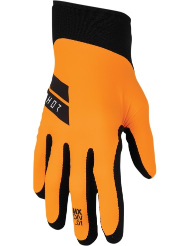 GUANTES THOR AGILE NEGRO/NARANJA